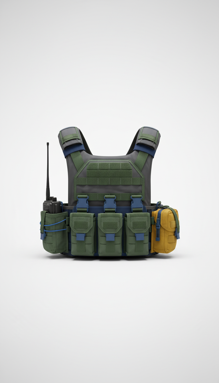 Ballistic Utility Vest with Quick-Release