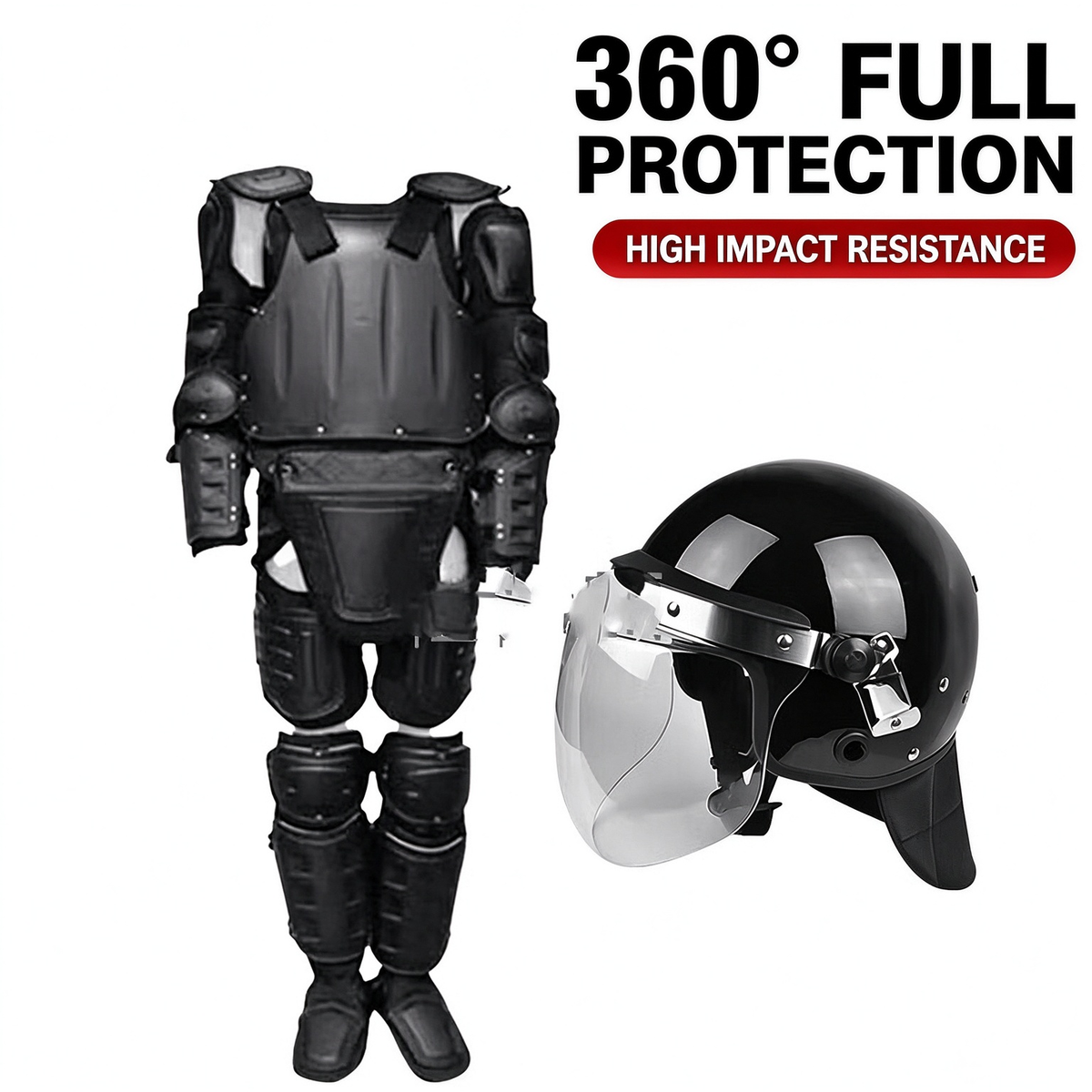 Anti-riot suit set (anti-riot suit + anti-riot helmet)