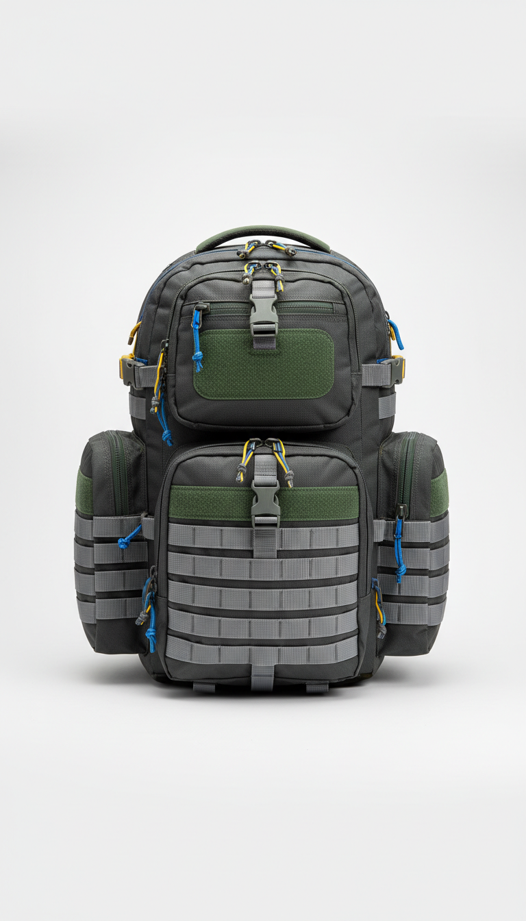 Modular Tactical Backpack with MOLLE